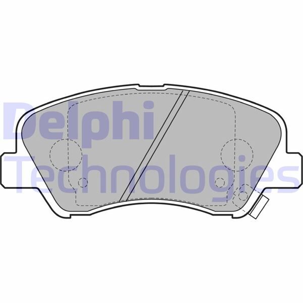 ÖN FREN BALATA HYUNDAI ACCENT BLUE 1.4L 1.6L benzinli 10-> 1.6L CRDi dizel 10-> / ELANTRA 1.6L D4FB G4FG 6 vites 16-> / KIA RIO 1.4L D4FC 11->