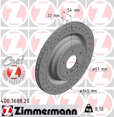 FREN DISKI ARKA 4-matic MERCEDES W166 X166