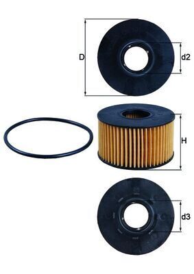 YAĞ FİLTRESİ FORD TRANSİT V184-MONDEO-JAGUAR X-TYPE 01> 2.0-2.4 TDCİ