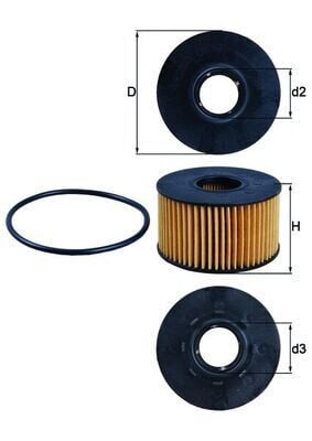 YAĞ FİLTRESİ FORD TRANSİT V184-MONDEO-JAGUAR X-TYPE 01> 2.0-2.4 TDCİ