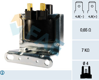 ATEŞLEME BOBİNİ ASTRA F 1.4-1.6-1.8- CORSA A-B 1.2-1.4-VECTRA A 1.6-1.8-VECTRA B 1.6 C14NZ