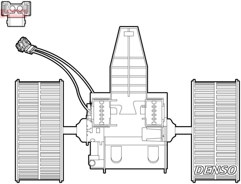 KALORIFER MOTORU BMW E60 E61 E63 E64