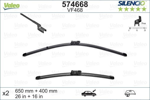 ÖN SİLECEK SÜPÜRGE TAKIMI OPEL ADAM 12>19 PEUGEOT PARTNER 08> P208 P2008 03 12>19 CITROEN BERLINGO 0 8> C3 16> FIAT EGEA 16> FIESTA 09>17 650 400 FLATBLADE-MUZ TİPİ