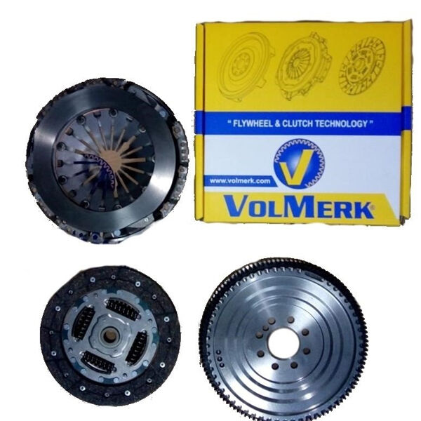 DEBRİYAJ SETİ VOLANLI KİT FOCUS III 11 >14 1.6 TDCI VOLVO C30 1.6D 10 >12 S40 II 1.6 D2 V40 D2 V501.6 D2 10>12 SABİT VOLANLI