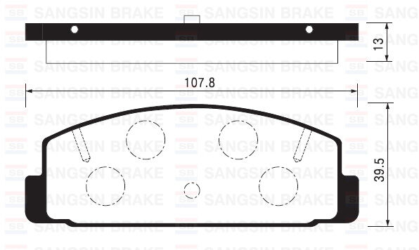 ARKA FREN BALATA MAZDA 323 LANTIS 1.8L BP DOHC BJ 99-01 / 626 FS GF 98-01 / MAZDA 6 2.0L LF-DE GG GH 02->