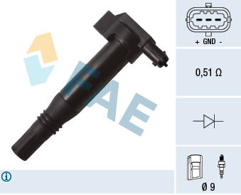 ATEŞLEME BOBİNİ CORSA F-CROSSLAND-C3-C4-C-ELYSEE-P108-P208-P301-P308-P2008-DS3 1.2 PureTech-VTI B12X E-D12-F12XE