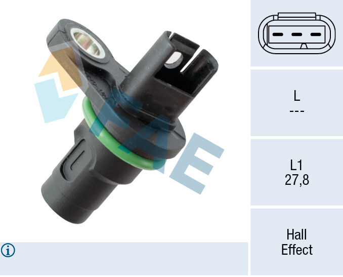 KRANK MILI KONUM SENSORU BMW N52 N54 N63 S65 E81 E82 E87 E88 E90 E91 E92 E93 E60 E61 F10 F11 F18 E63 E64 F06 F12 F13 E65 E66 F01 F02 E84 E83 F25 E70 E71 E85 E86 E89