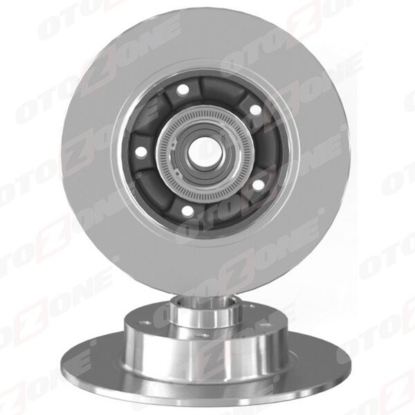 ARKA FREN AYNASI RULMANLI RENAULT MEGANE III 09>15 SCENIC III 09>15 GRAND SC NIC III 09>15 260x8x86.2 5 DELİK