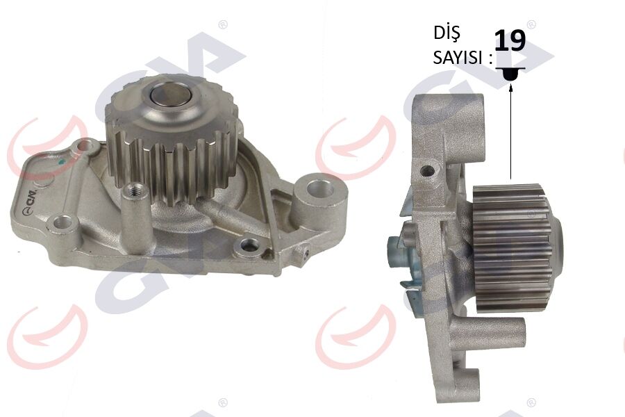 DEVİRDAİM SU POMPASI HONDA CIVIC 1.3L D13B 87-89 / 1.5L D15B KARBÜRATÖRLÜ 88-95 / 1.6L D16 SI ENJEKS İYONLU 92-95 / 1.6L D16 EURO 96-97