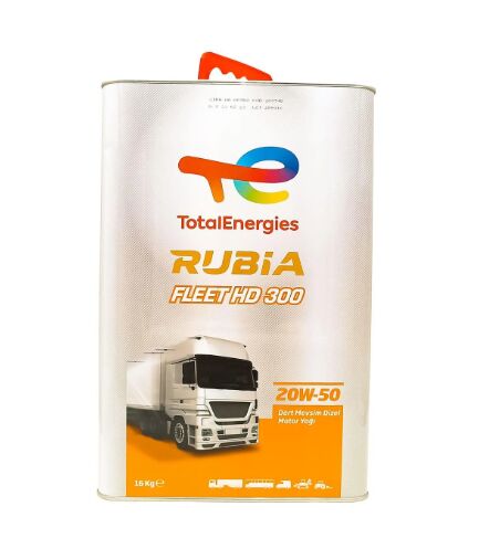 MOTOR YAĞI RUBIA FLEET HD 300 20W50 14KG TOT TR