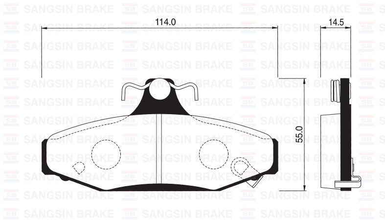 ÖN BALATA A6 2.7T QUATTRO 97-05 ARKA BALATA DİSK SSANGYONG MUSSO 95> KORANDO 02>