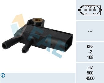 EGZOZ BASINC SENSORU MERCEDES OM640 OM642 OM646 W204 C218 W212 C207 W221 W461 W639 B906