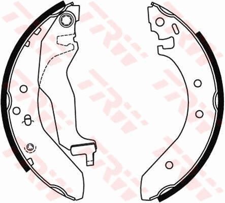 ARKA PABUÇ BALATA CIVIC 1.4 1.5 1.6 94-2.01 ROVER 200 400 25 45 MG CABRIOLET COUPE 203x38