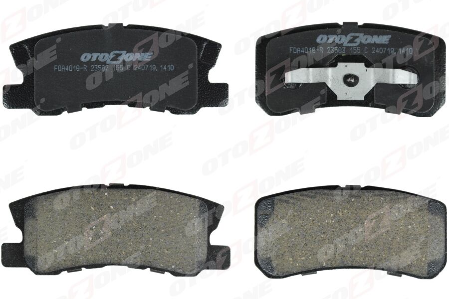 ARKA FREN BALATA P4008 12 > C4 1.6HDİ 12 > / MITSUBISHI OUTLANDER 2.0L CW4W 07-12 / ASX 1.6L 4A92 GA 1W 10-> / PAJERO 3.2L DI-D 3.5L Gdi 00->