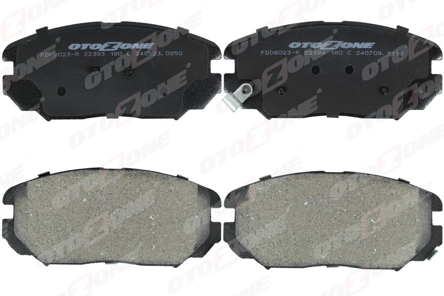 ÖN FREN BALATA HYUNDAI SONATA 2.0L CRDİ 98-04 2.0L VVTİ GLS 05-> / SANTAFE 2.0L D4EA CRDİ 04-> / TUC SON 2.0L D4EA CRDİ 04-10 / KIA SOUL 1.6L CVVT 09-> / SPORTAGE 2.0L CRDİ 04-> - Aşınma ikaz soketli