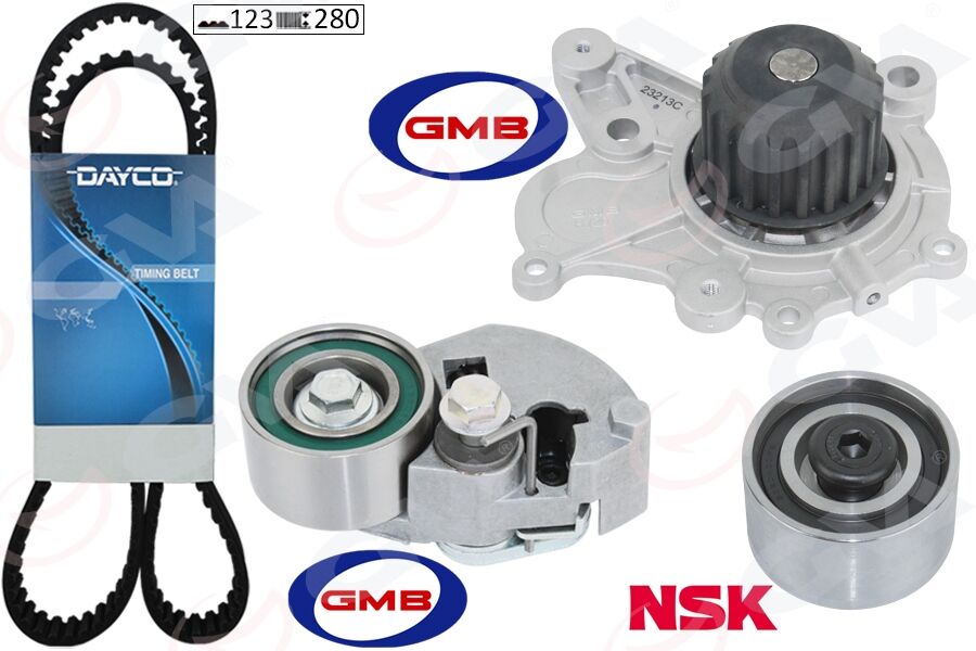 TRİGER KAYIŞ SETİ DEVİRDAİM HYUNDAI ACCENT ADMIRE GETZ MATRIX 1.5L D3EA CRDİ 02-05 / SANTAFE 2.0L CRDİ 01-05 / SONATA 2.0L D4EA CRDİ DİZEL 06-11 / KIA CARENS. CERATO