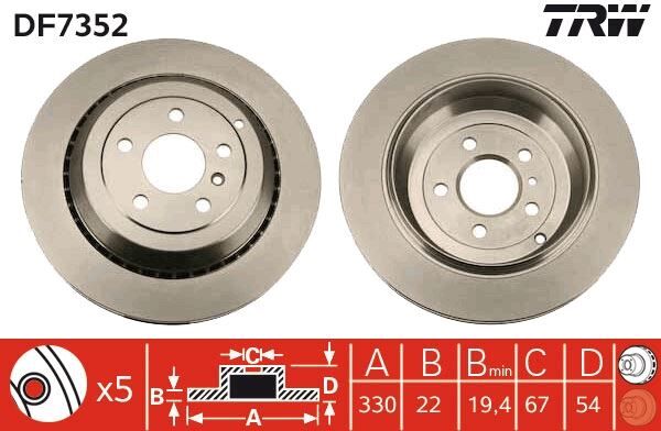 FREN DISKI ARKA 4-matic MERCEDES W164 X164 W251