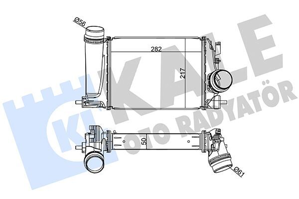 TURBO RADYATÖRÜ INTERCOOLER MGN IV GRANDTOUR 1.2 Tce 16 > NISSAN QASHQAI 1.2 DIG-T