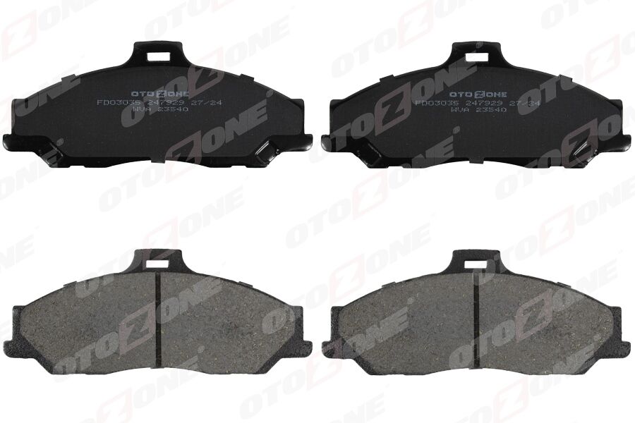 ÖN BALATA RANGER 2.5 D TD 4X4 99 > 3.0 TDCİ 05 > MAZDA B SERİSİ 2.5 D TD 98 > GDB3353