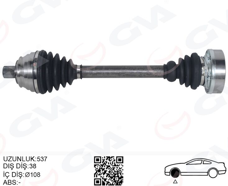 KOMPLE AKS ÖN SAĞ/SOL T4 1.9 TD-2.4 D-2.5 TDİ 91-03 ACV-AJA-AAB 1.9 TD-2.4 D-2.5 TDİ