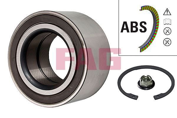 ON TEKER RULMANI KIT FOCUS III 11>17 KUGA I-II 08>14 YENI CONNECT 14> ABS LI