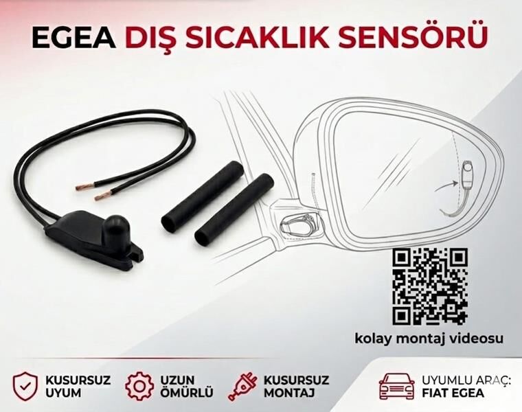 AYNA DIŞ SICAKLIK ISI SENSÖRÜ MÜŞÜRÜ FIAT EGEA