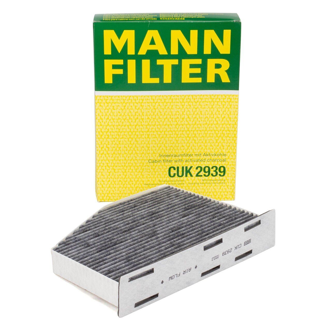 Seat Toledo 2006-2010 Karbonlu Polen Filtresi Mann Marka
