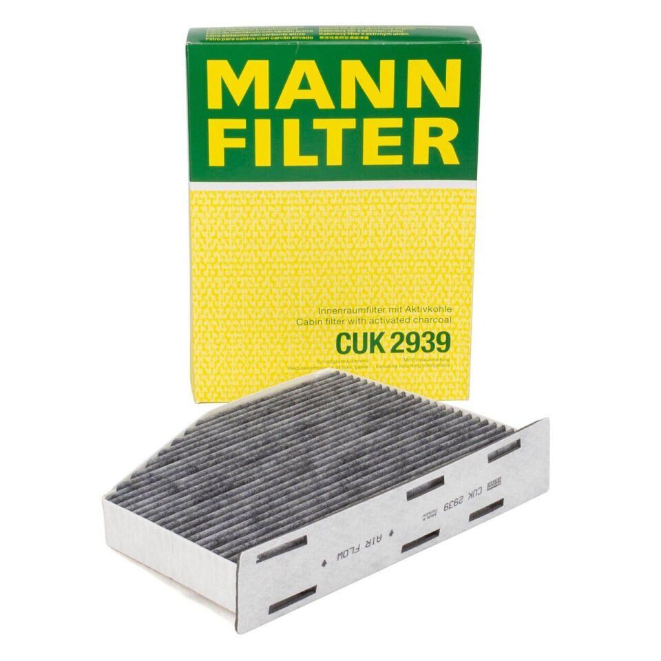 Seat Toledo 2006-2010 Karbonlu Polen Filtresi Mann Marka