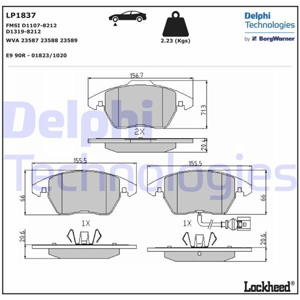 ÖN BALATA FİŞLİ CADDY III 04 > GOLF IV V VI 97 > JETTA PASSAT 05 > POLO 09 > OCTAVIA 04 >