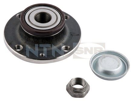 ARKA TEKER PORYASI KOMPLE ABS Lİ PEUGEOT P206-P206 CC-P206 SW-P1007 02> CITROEN C2-C3 02> 4 BİJON
