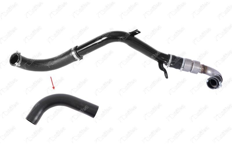 TURBO HORTUMU FORD FOCUS-C MAX 04> 2.0 TDCİ BÜYÜK 1 PARCA UÇ