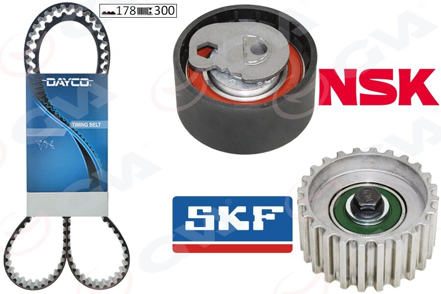EKSANTRİK GERGİ KİTİ 178x300 DUCATO 2.3D- JTD 06 > DAILY II-III 02 > F1AE0481C DAYCO KAYIŞ