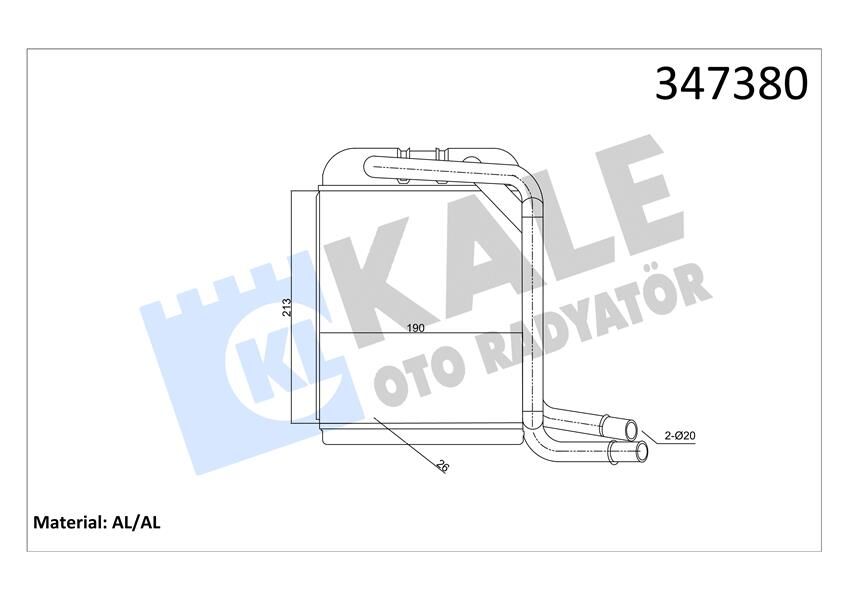 KALORİFER RADYATÖRÜ TRANPORTER T5-T6 03 >