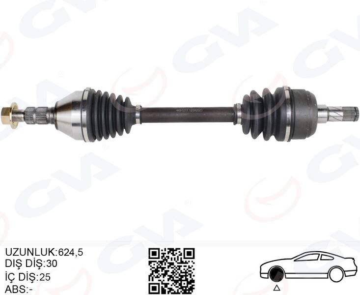 KOMPLE AKS ÖN SOL OPEL INSIGNIA 1.6 T A16LET M-T 08-