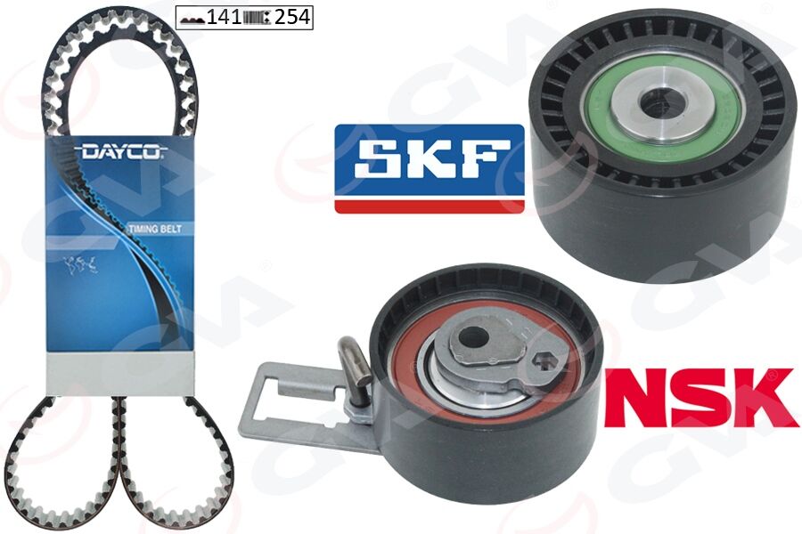 EKSANTRİK GERGİ KİTİ 141 DİŞ P207--P208-P301-P308-P508-P2008-P3008-P5008 08> PARTNER-BERLINGO-RIFT ER-JUMPY-C5-C4-DS4-C3-DS3-DS5-C-ELYSEE 1.6 HDI DV6C DV6DTED- FOCUS III 1.6 TDCİ 11>COURİER 1.5 TDCİ