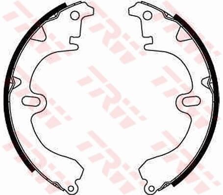 ARKA PABUÇ BALATA TOYOTA COROLLA 87-00 CARINA 83-97 CAMRY 83-91 200x37