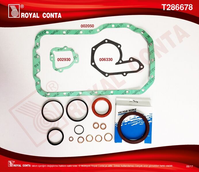 MOTOR ALT TAKIM CONTA SKT KEÇELİ LGN 1.8-MGN 2.0 F3P-F3R