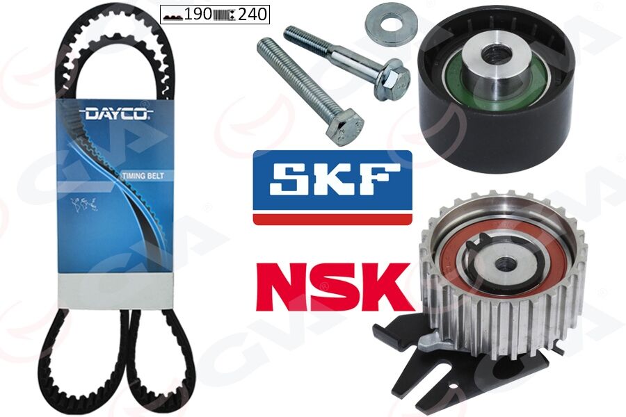 EKSANTRİK GERGİ KİTİ 190x240 BRAVO 96>DOBLO 01>MAREA 99-02 -IDEA 04>1.9JTD KTB317 DAYCO KAYIŞ