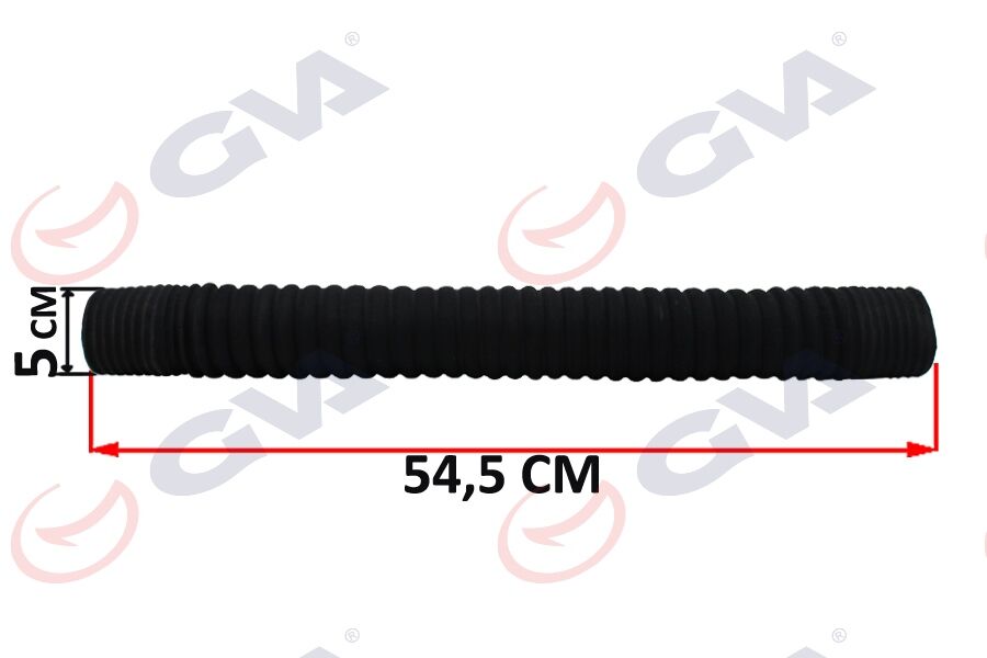 HAVA FİLTRE HORTUMU CLIO 1.4 BNZ Q55xQ55x50cm