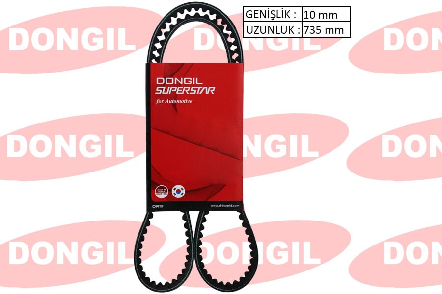 V KAYIŞI 10x737La AUDI FIAT LANCIA VW 9.5X737 10X735 / AV10LA735