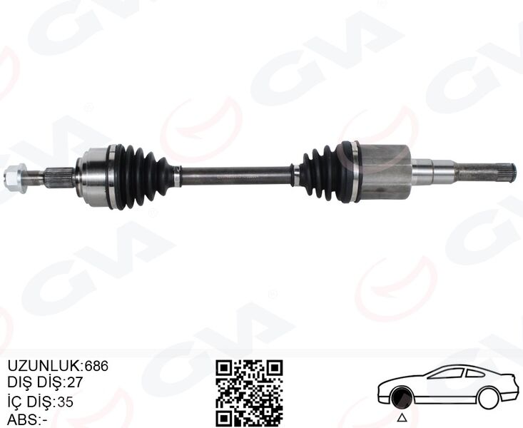 ÖN AKS KOMPLE SOL FORD YENI FOCUS IV 17> SANZ. OTOMATIGI 8 VITES 1.5L DURATORQ-TDCI