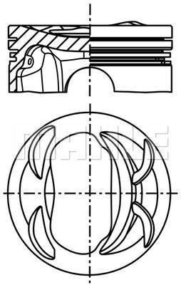 PİSTON SEGMAN STD 75.00mm CORSA F 19> CROSSLAND 17> P108 14> P208 19> P301 14> P308 13>21 P2008 13 >18 C1 14>18 C3 16> C4 CACTUS 14> DS3 10>15 1.2 VTI EB2-EB2F-EB2M-B12XE-F12XEL 60kw-82ps / 55kw-7