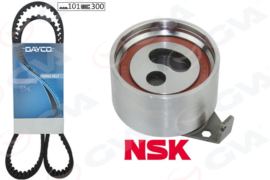 TRİGER KAYIŞ SETİ EKSANTRİK SETİ FORD RANGER 2.5 TDCİ 98-> / MAZDA B2500 2.5L WL 96-07 1 KAYIŞ 1 RULMAN 101x300