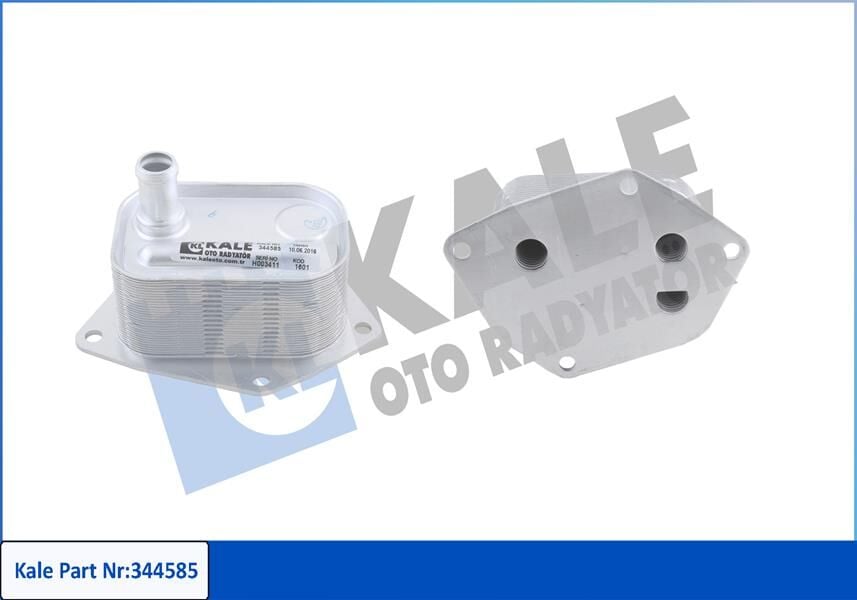 YAĞ SOĞUTUCU HYUNDAI ACCENT ERA MATRIX 1.5L D4FA 06-10 / İ20 1.4L D4FC 10-> / İ30 1.6L D4FB 07-> / GETZ 1.5L 06-10 / KIA RIO 1.5L D4FA 05-11 / CEED CERATO 1.6L D4FB 07-> / VENGA SOUL 1.6L D4FB 10->