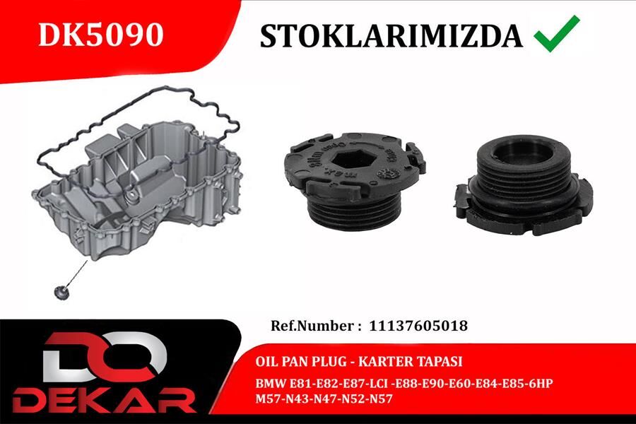 KARTER TAPASI BMW N20 N26 F20 F21 F22 F23 F30 F31 F34 F35 F32 F33 F36 F07 F10 F11 F18 E84 E89