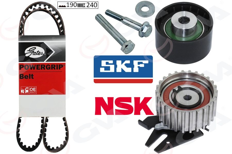 EKSANTRİK GERGİ KİTİ 190x240 BRAVO 96>DOBLO 01>MAREA 99-02 -IDEA 04>1.9JTD KTB317