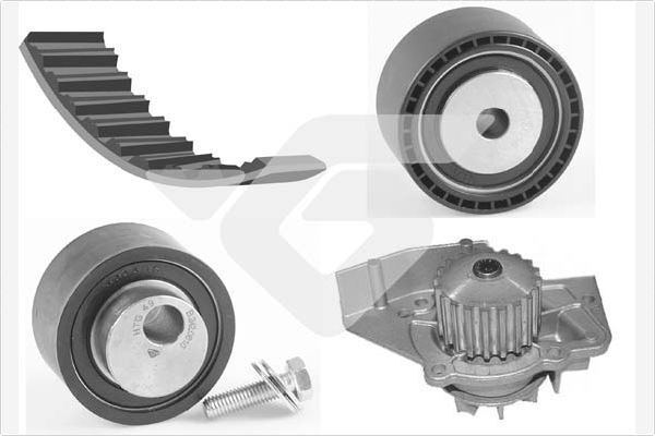 DEVİRDAİMLİ EKSANTRİK GERGİ KİTİ 140x254 P206-306-PARTNER-EXPERT-BERL-JUMPY-SCUDO1.9D 98- DW8
