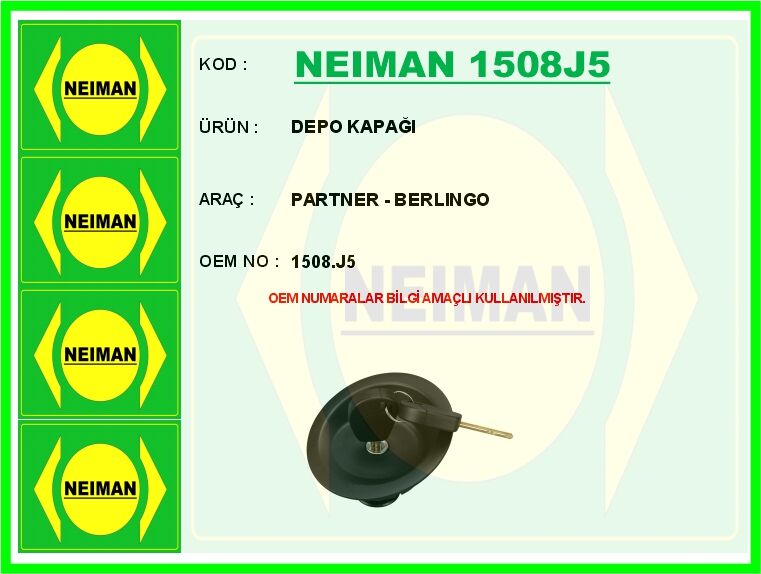 DEPO KAPAĞI PARTNER - BERLINGO