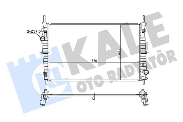 MOTOR SU RADYATORU FORD TRANSIT 3.2 TDCI 200PS 06 > KLIMALI KLIMASIZ