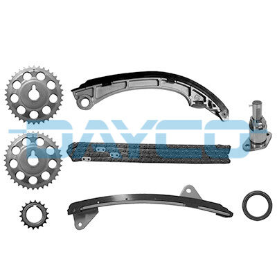 EKSANTRİK ZİNCİR SETİ TOYOTA COROLLA 1.4L 1.6L 4ZZ-FE 3ZZ-FE ZZE111 ZZE112 ZZE120 ZZE121 VVTi 01-06 / AVENSIS 1.6L 3ZZFE VVTi ZZT250 03-08 8 PARÇA
